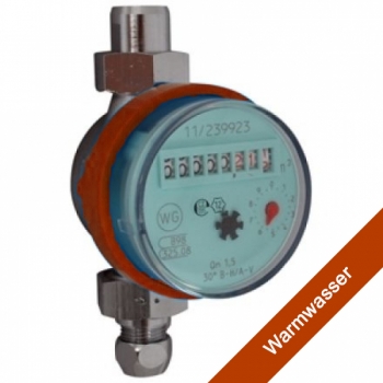 Waschtischzähler warm